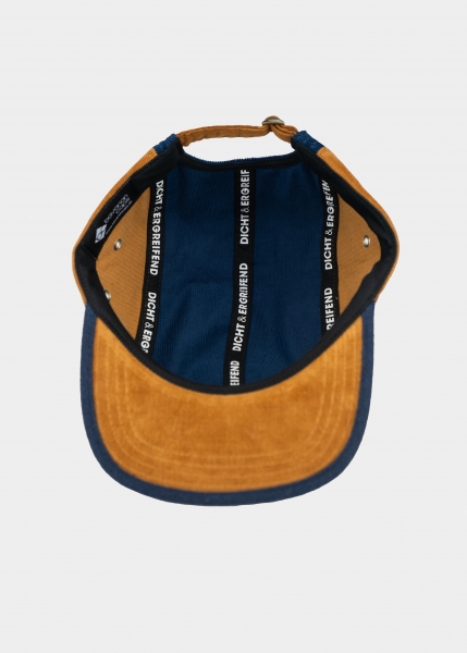 "dicht&ergreifend: Kord" - blau/braun (5-Panel)
